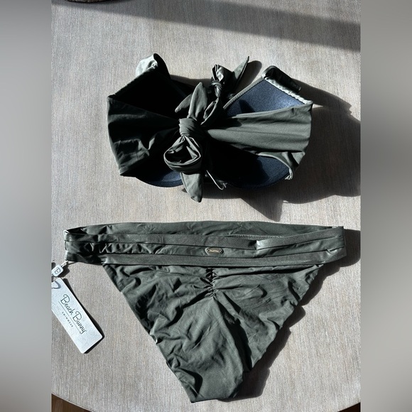 Beach Bunny Olive push up halter Bikini Set 3XL - Picture 13 of 13